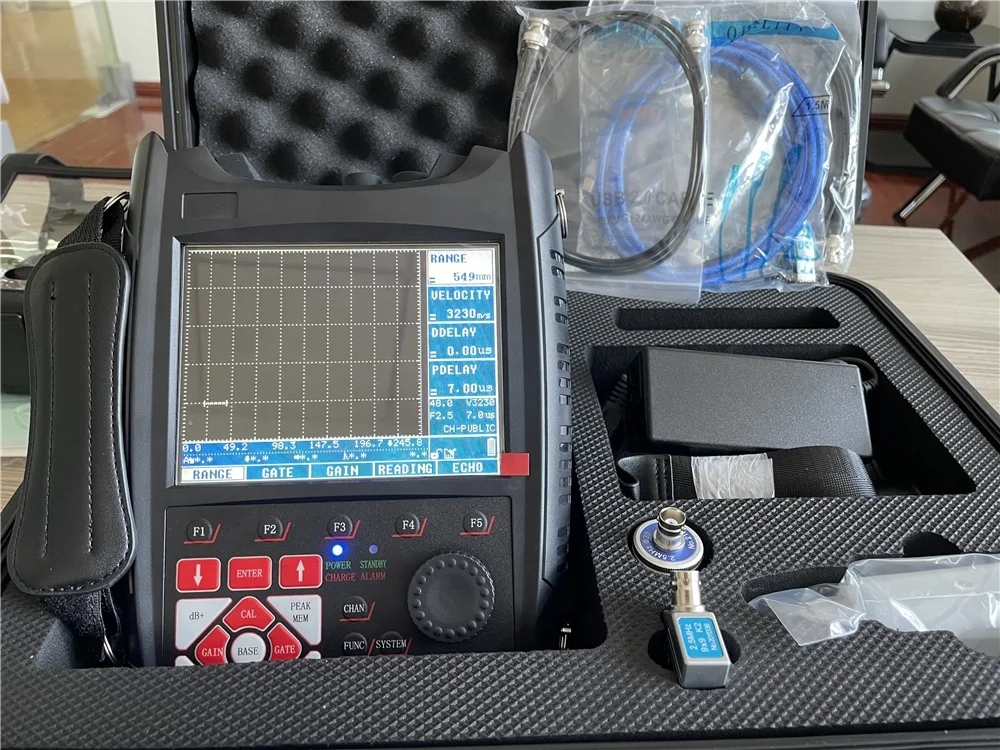 Digital KUT650 Ultrasonic Flaw Metal Detector