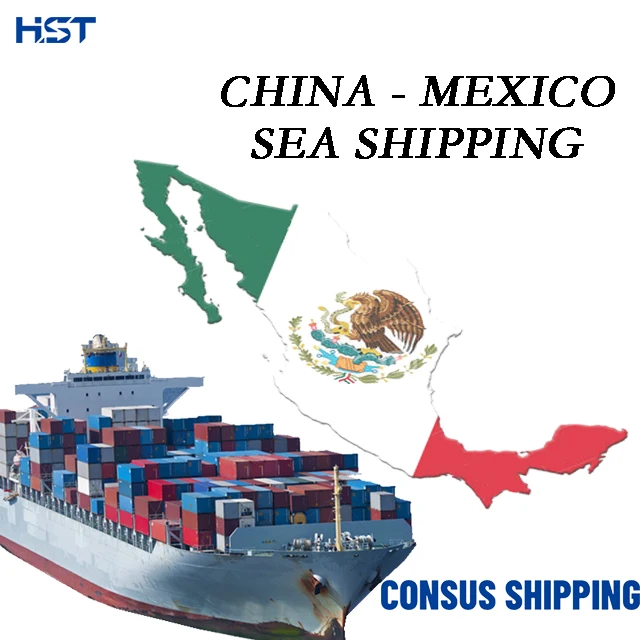 Freight Forwarding sea shipping FCL/LCL guangzhou/ningbo to Manzanillo Mexico