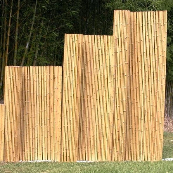 Natural Cheap bamboo fencing garden Price Factory OEM accept Best quality Cheap price  border customize roll