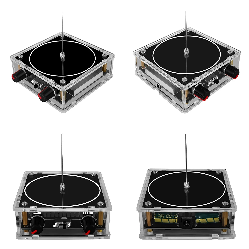 642 Music Tesla Coil Music Box Artificial Lightning Touchable Audio Input Bluetooth Scientific Experiment  European Regulations