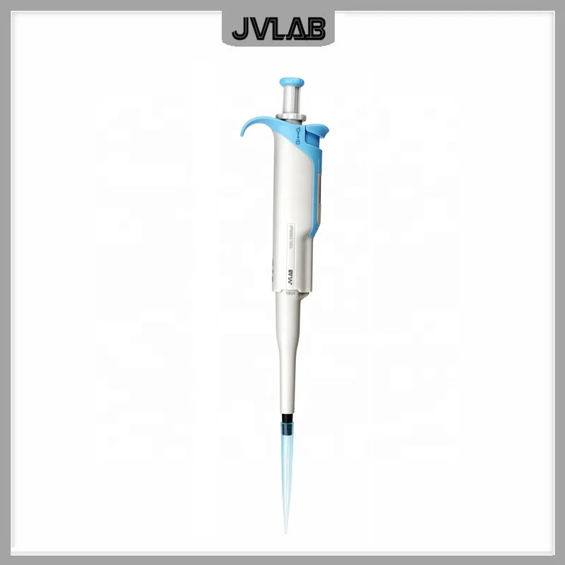 Полностью автоклавируемая Механическая пипетка HiPette одноканальная Регулируемая УФ-Стерилизация устойчивая к химической