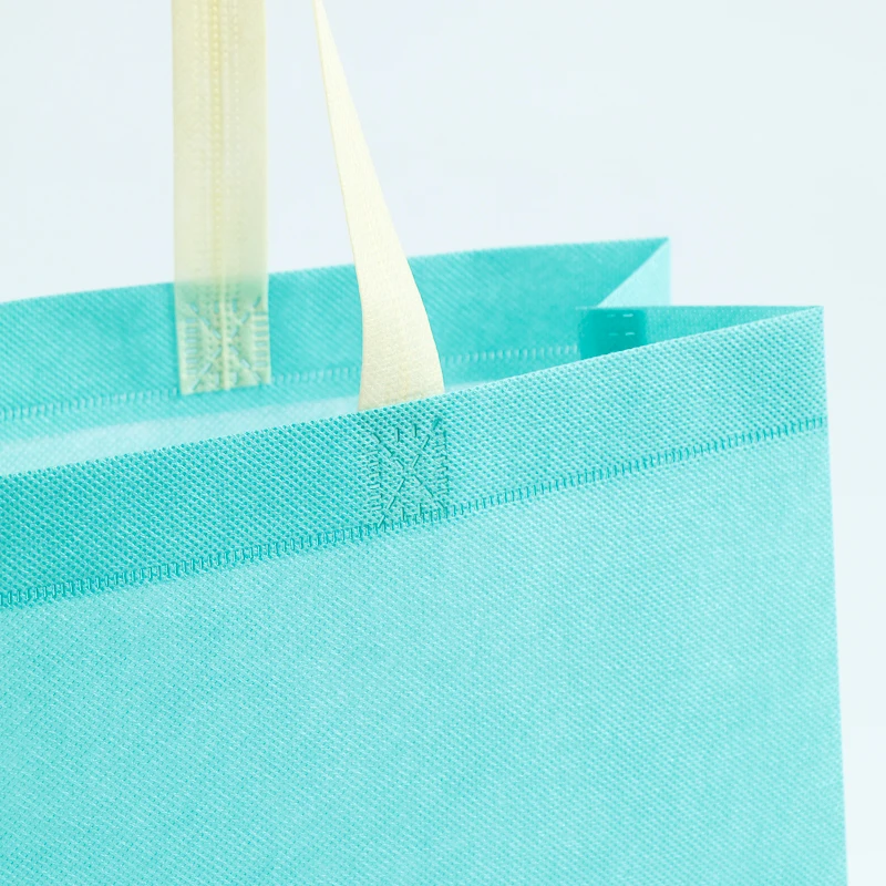 Wholesale cheap promotion colorful logo printed custom size non woven bags shopping tote non woven bags with custom printed logo