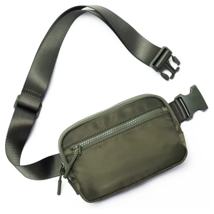 SinSky Custom New Arrival Trendy Fanny Pack Waist Belt Bag Zipper Running Belt Bag Dog Mom Walking Dog Bag