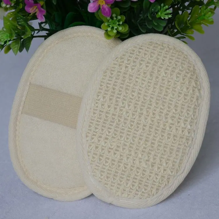 Wholesale hotel cotton linen bath wipe Hotel supplies bath wipe oval bath towel wash toiletries