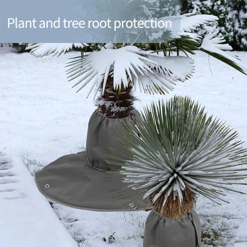 Plant Covers Freeze Protections For Tree Root Winter Tree Root Plant Frost Protections Covers Bag For Root Park Plant Cover