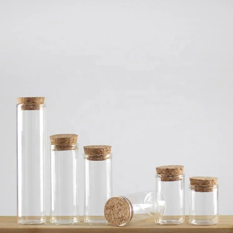 12ml 15ml 20ml 25ml 30ml 40ml 50ml 55ml 60ml 80ml 100ml 110ml glass vial with cork wishing bottle