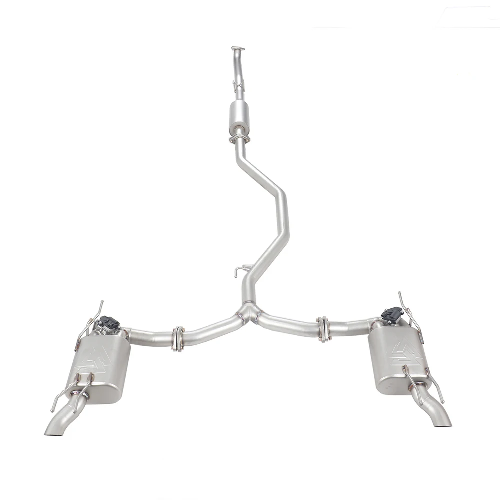 Factory Pricing Active Sound Exhaust Muffler Catback Piping with Valves For Honda Accord 1.5T MY 2018 Exhaust Tips