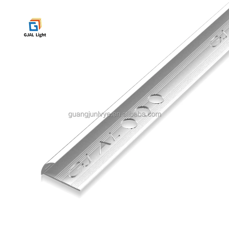 Aluminium Profile Shape Edge Inside Wall Corner Strip Ceramic Wall Tile Trim