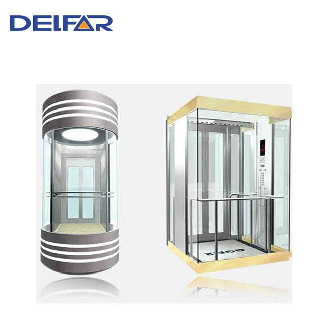 Noble cabin glass pneumatic elevator with low noise