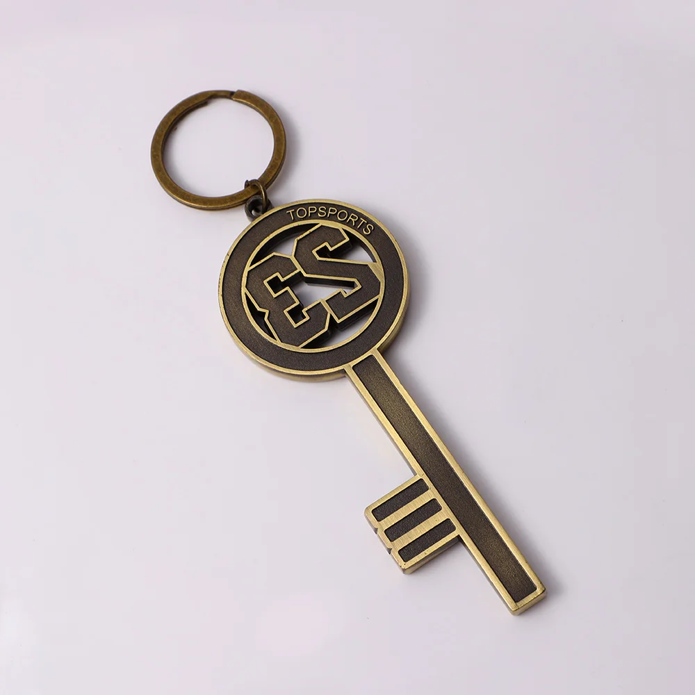Wholesale Zinc Alloy Iron 2D/3D Hard Soft Enamel Custom Key Chain Logo Key rings holder Souvenir Letter Metal Custom Keychains