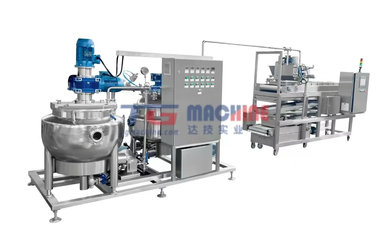 Large Production Capacity Automatic Bursting Juice Ball Maker Popping Boba Making Line For Bubble Tea