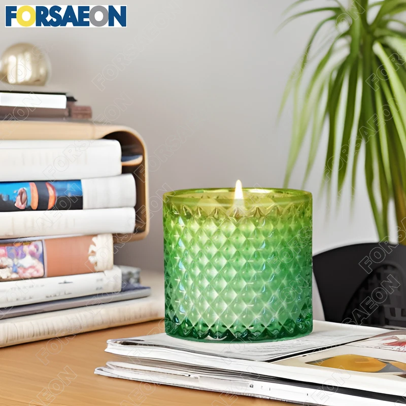 Wholesale Hot Selling Luxury Mongolian Yurt Shaped Glass Scented Candles With 100% Pure Natural Soy Wax Long Lasting Good Scents