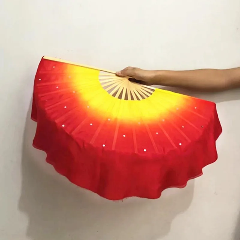 41cm Yangko Silk Veil Women Children Hot Size Classical Dance Props Art Test Body Rhyme National Dance Stage Costume Accessory