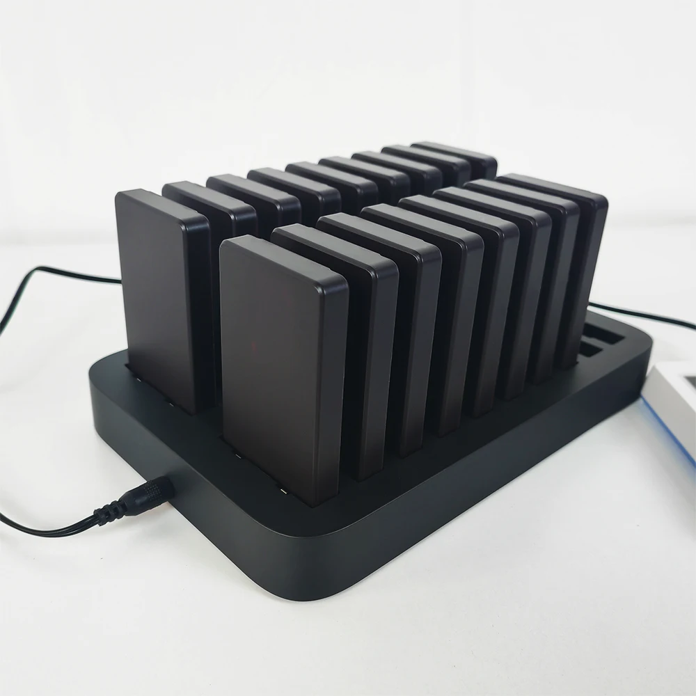 Wireless Fast Food Bar Customer Call Vibrating Coaster Pager Beeper Restaurant Guest Queue Paging System Manufacturer For Cafe