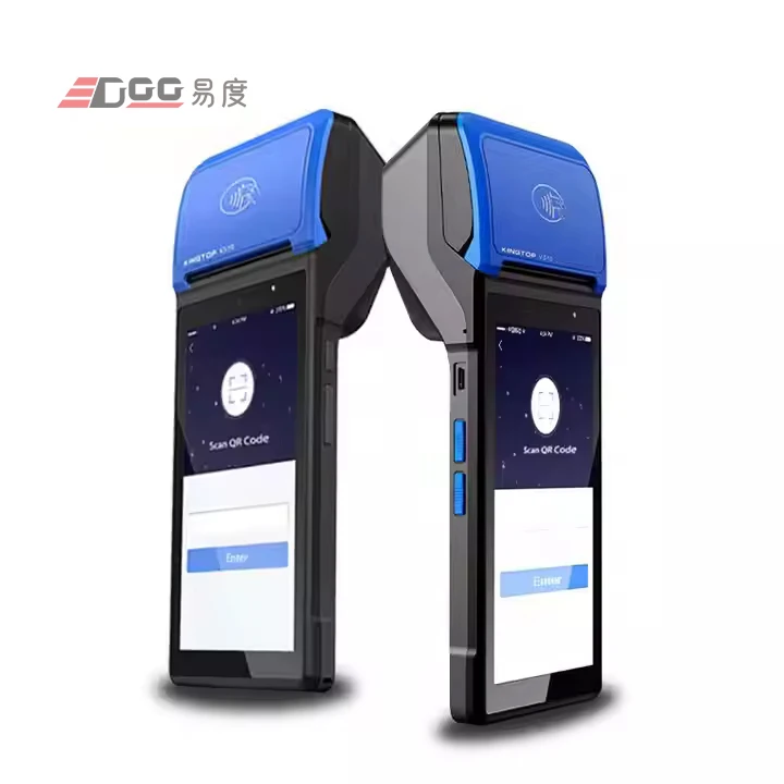 EDOO VS50 58 мм Термопринтер 5 45 дюймов дисплей NFC беспроводной терминал данных POS для мобильного кассира на вынос Teceipt