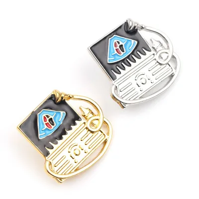 Gold And Silver Heart Brooch Doctor Heart Surgeon Nurse Internal Medicine Pin Medical Jewelry Heart Defect Brooch For Women Gift