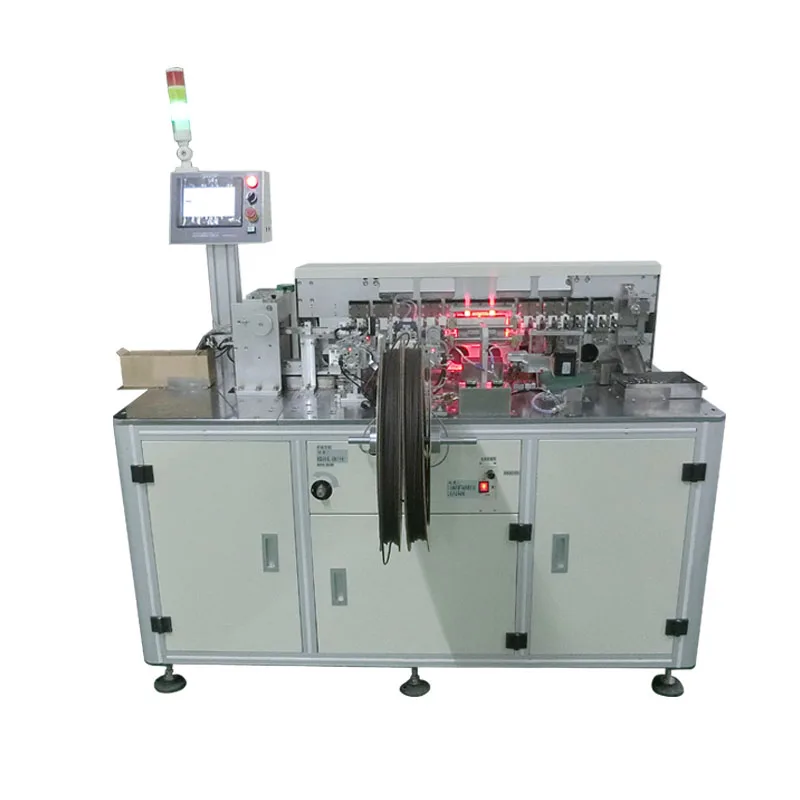 
Customized Tape Pack Resistor Sleeve Forming Machine Electronic Component Lead Forming Machine 