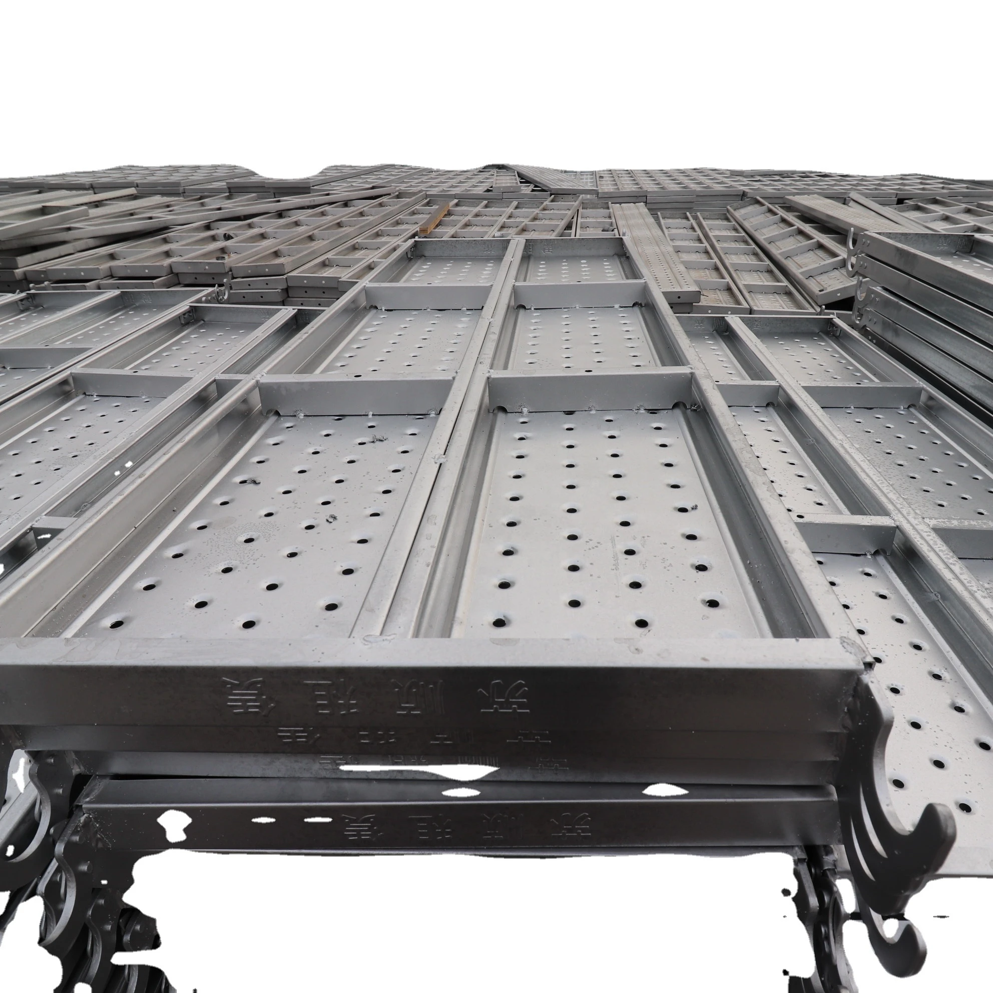 Durable CE Certified Pre galvanized Steel Plank Scaffolds boards for scaffolding System (1600246879641)