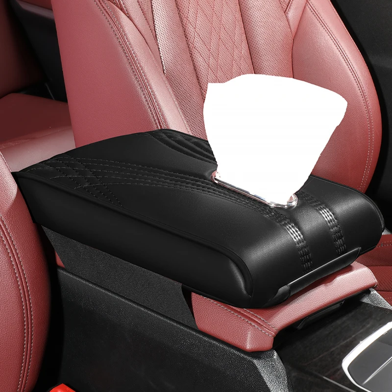 Marcan Car Armrest Cushion Cover Pad Universal Fit For All Cars Car Interior Accessories