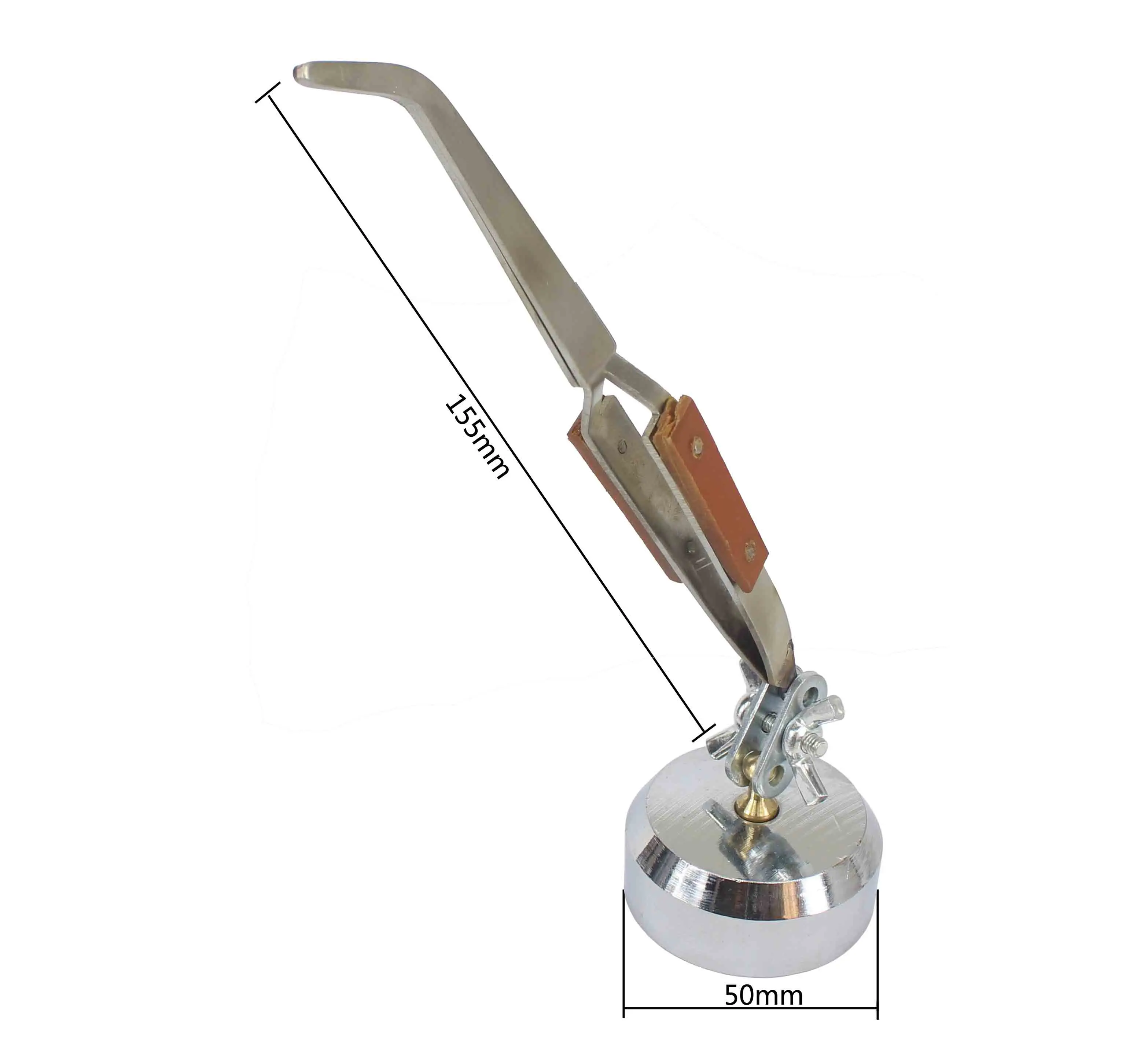 Rebound Jewelry Welding Tweezers Curved Straight Soldering Tweezer Selflock Jewelers Jewelry Making Tools Repair locking pick