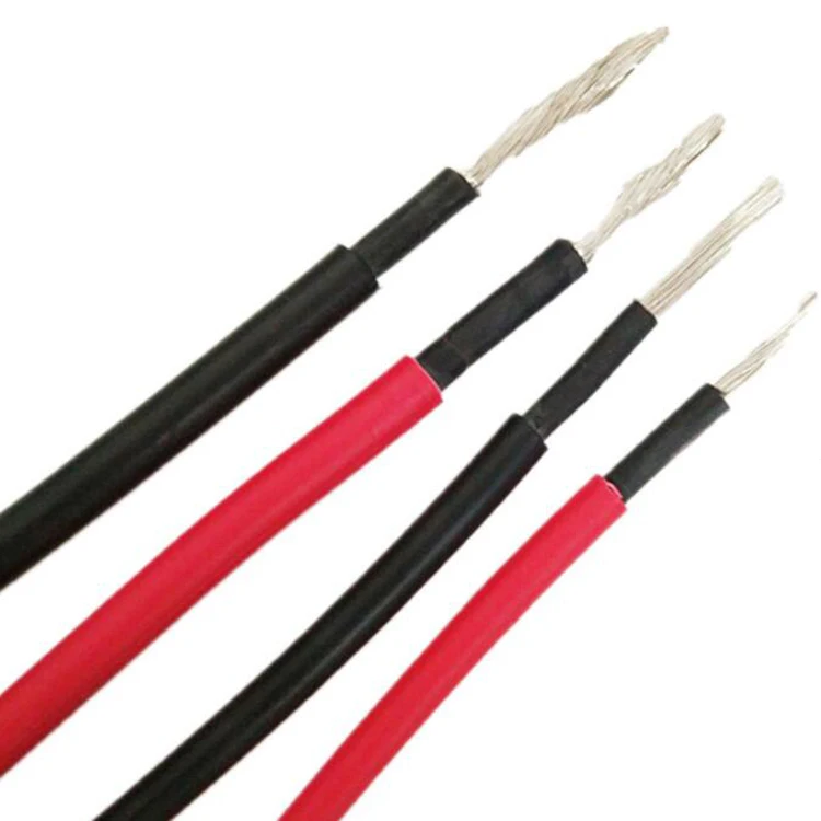 Female And Male Pv Connectors Solar Panel Extension Cable Wire Mc 4 Solar Cable 2.5m