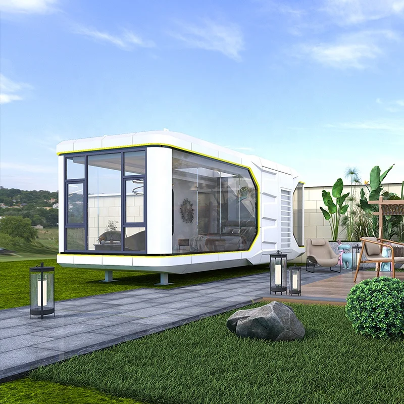 Professional factory custom hot selling outdoor pod sound proof room space capsule prefabricated houses capsule manufacturer