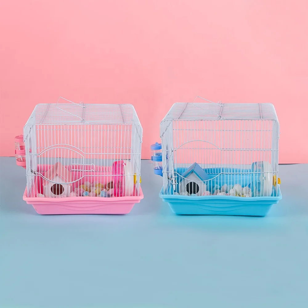 Cheap hamster cage, large villa cage, golden bear special acrylic house hamster supplies