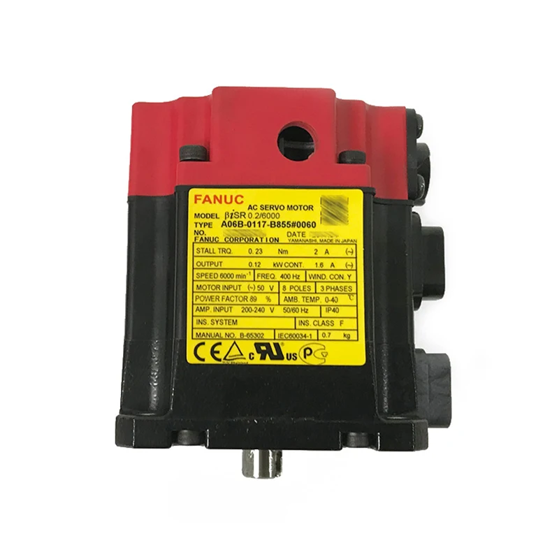 A06B-0117-B855#0060 Fanuc servo motor