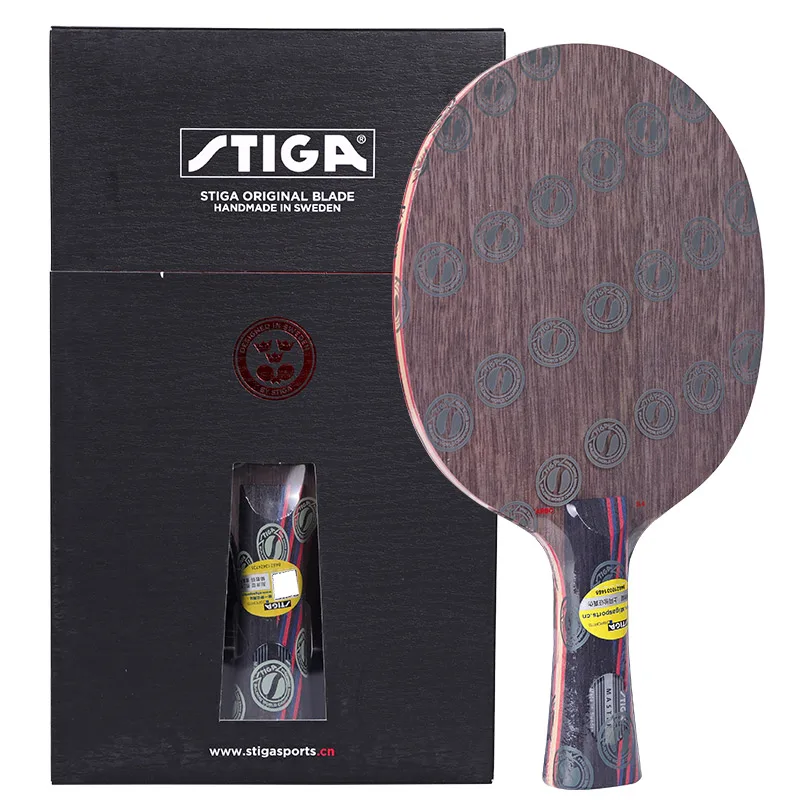 Stika Red and Black Carbon King 5.4 Table Tennis Racket Plate Professional table tennis bat table tennis board