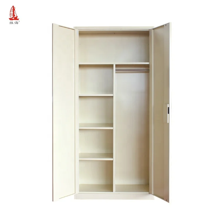 Indian Style Steel Locker Almirah Wall Mounted Clothes Cupboard For Bedroom Design