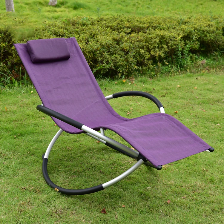 Hot Selling Modern Sun Bed Lounger KD Structure Tesliene With Steel Frame Beach Sun Loungers For Pool Side