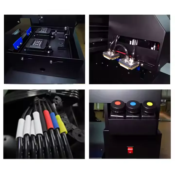 DX9 XP600 33*600 Small UV Inkjet Printer Automatic Flatbed with Multi-Color