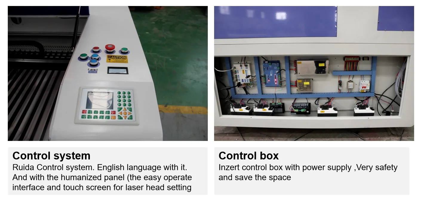 Factory Direct 1390 1610 Co2 laser Non-Metal Material Engraving Metal Materials Wood Cutting Machine