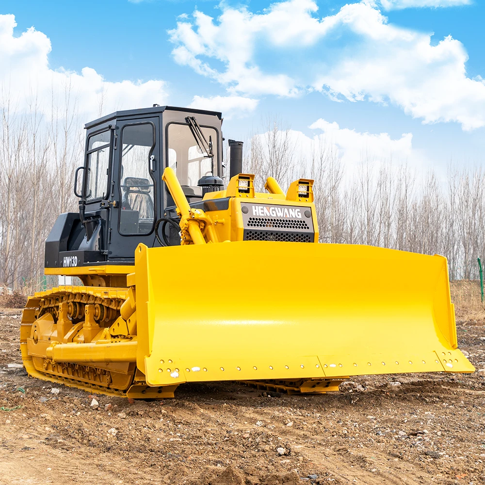 Chinese mini bull dozer HW16D Crawler agricultural bulldozer machine with ripper