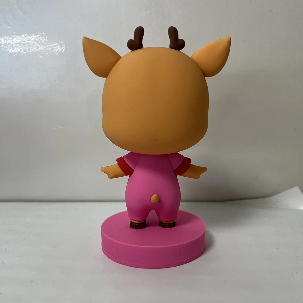 Kinqee Factory specializes in customizing PVC animal dolls 3D blind box dolls and board game toys PVC doll