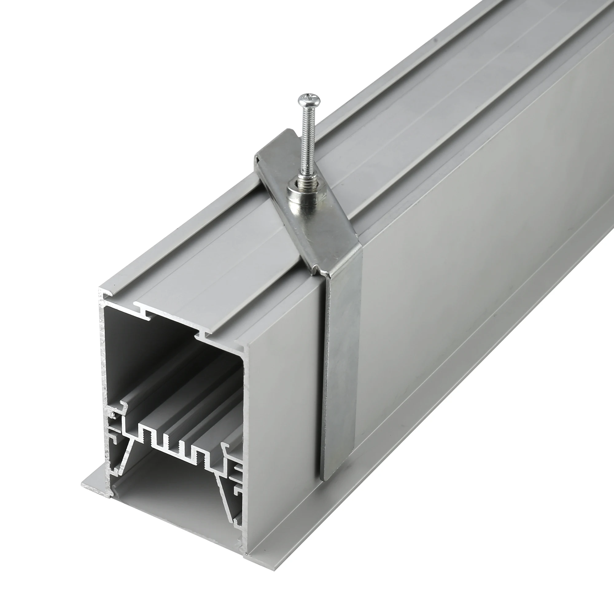 50 mm width driver built-in recessed LED linear   light   for industrial  lighting commercial  hotel office school