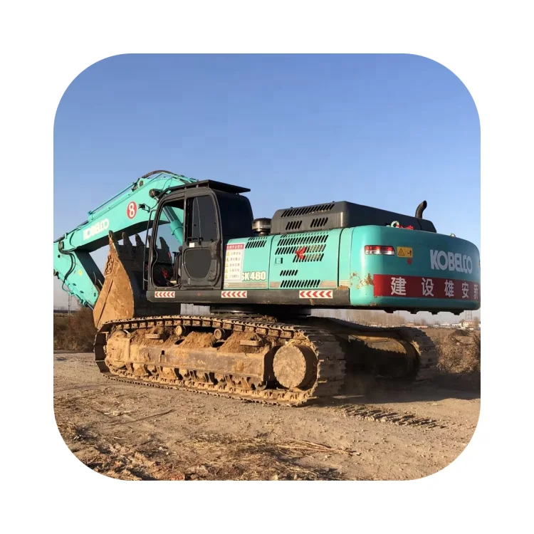 Kobelco sk460 large-sized long arm hydraulic crawler excavator ,used excavator 46 tons for mining and construction engineering