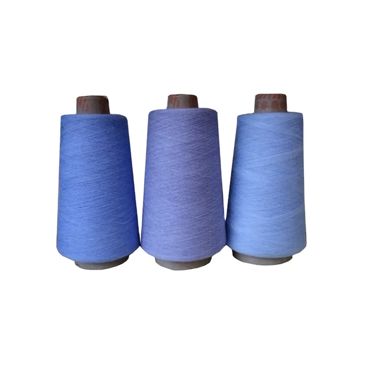 Spun TC yarn 7030 polyester cotton slub yarn spinning mills for weaving and knitting