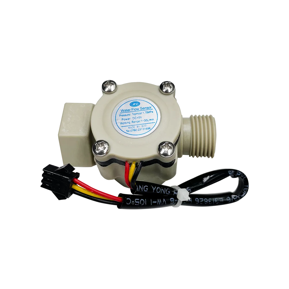 
1-30L/min 2.0MPa electric flowmeter hall control water flow sensor spare parts gas water heater accessories 