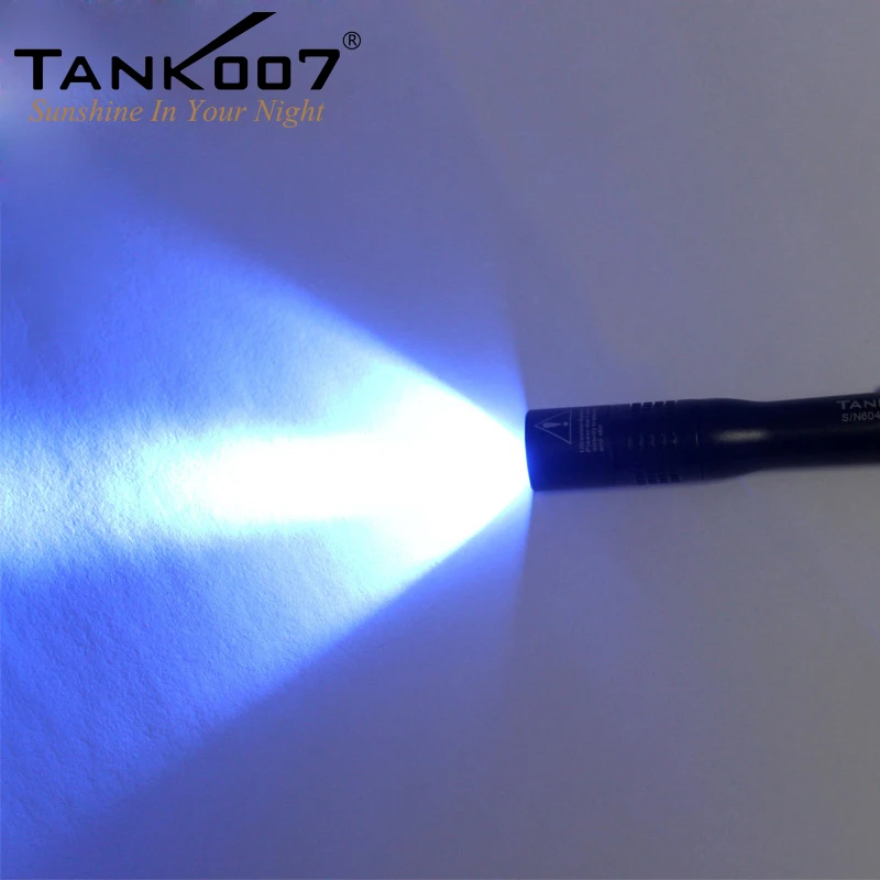  Медицинский Ультрафиолетовый стоматологический фонарик Tank007 mini doctor черный светодиодный