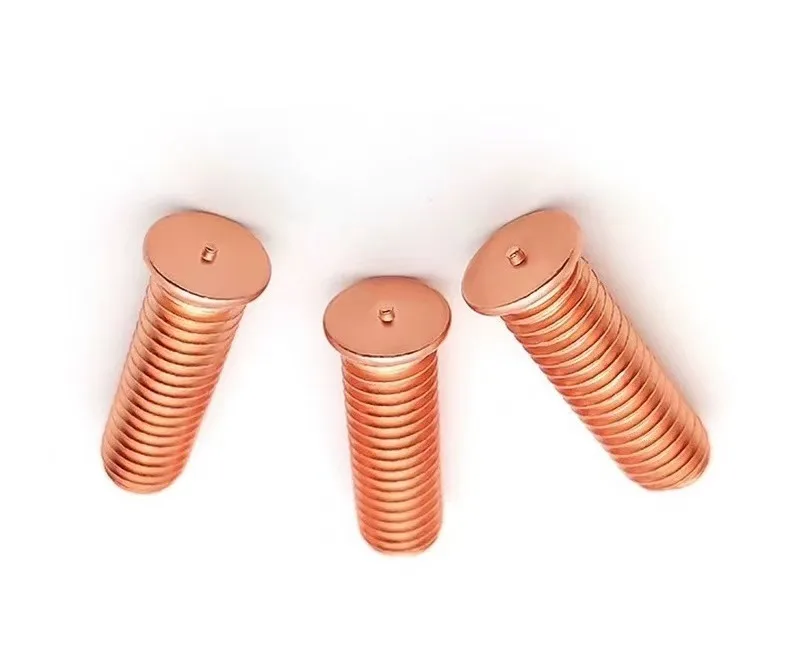 ISO13918Custom Steel B7 Copper Inconel Head Thread Stud Bolt DIN Standard with Plain Finish for Spot Weld Screw Shear Welding