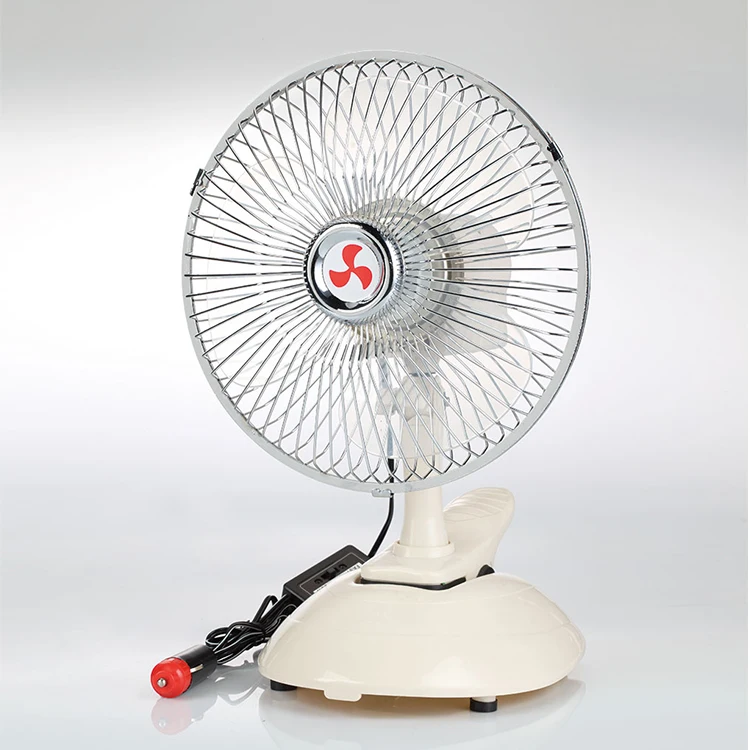 Factory price 12v dc cooling electric fan for car portable mini 24v fan for truck cooling car fan with clip