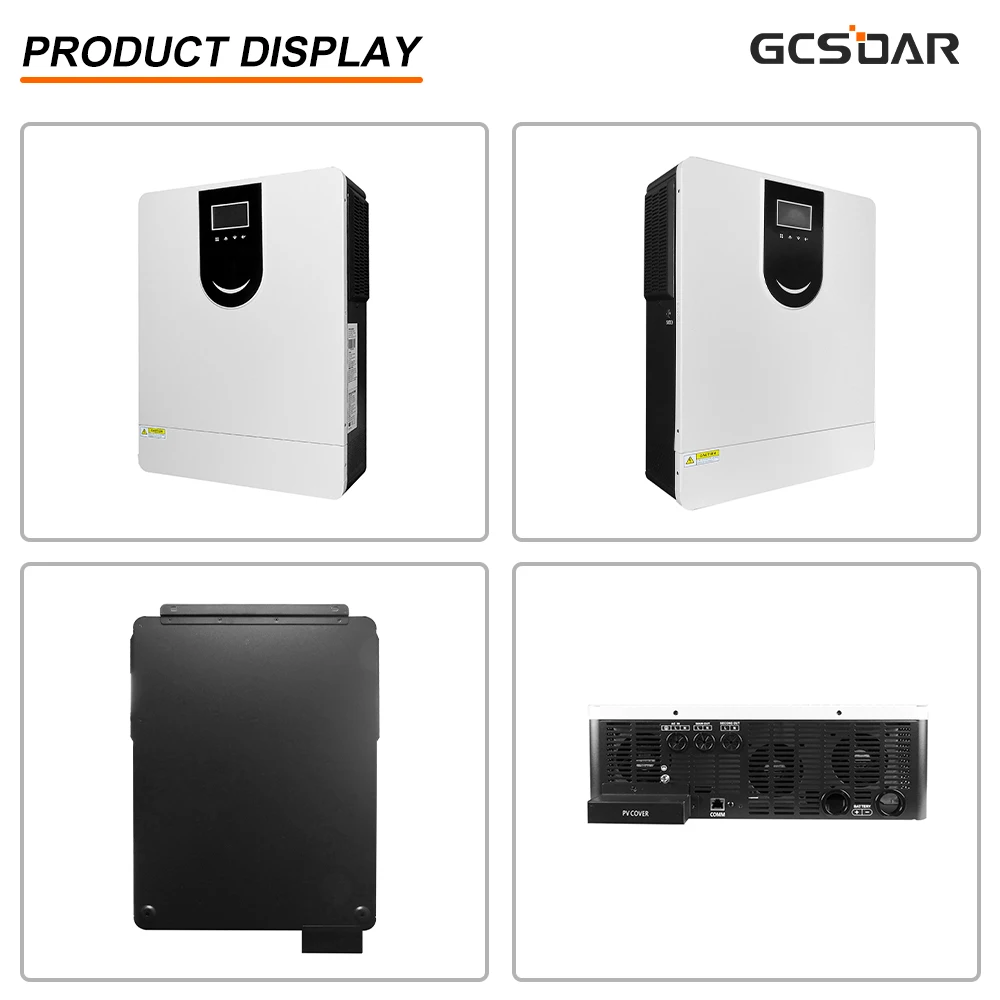 48V 10.2KW On/Off Grid Solar Hybrid Inverter Built-In 160A MPPT Solar Charger Controller Running Without Battery WIFI Optional