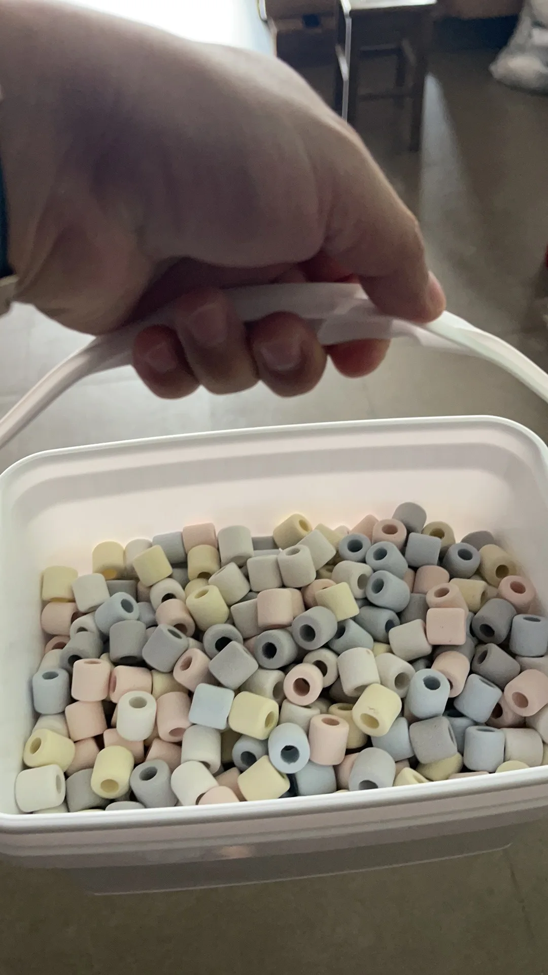 X-aquatic Bacteria House Bio Filter Media Aquarium Far Infrared Porous  Nitrifying Bacteria Material Bio Ceramic Filter ring