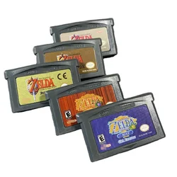 The Legend of Zelda video game card LINKS AWAKENING FOUR SWORDS SEASONS AGES Cartridge for GBA