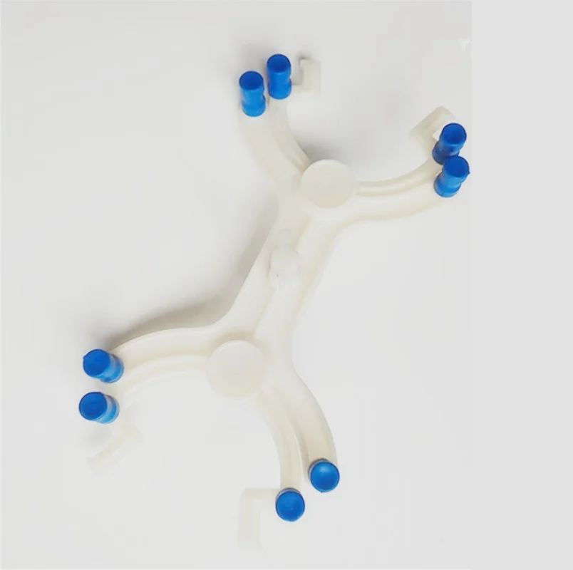 Laboratory Plastic/Aluminum Burette Attaching Clamp Double-Buret Clamp