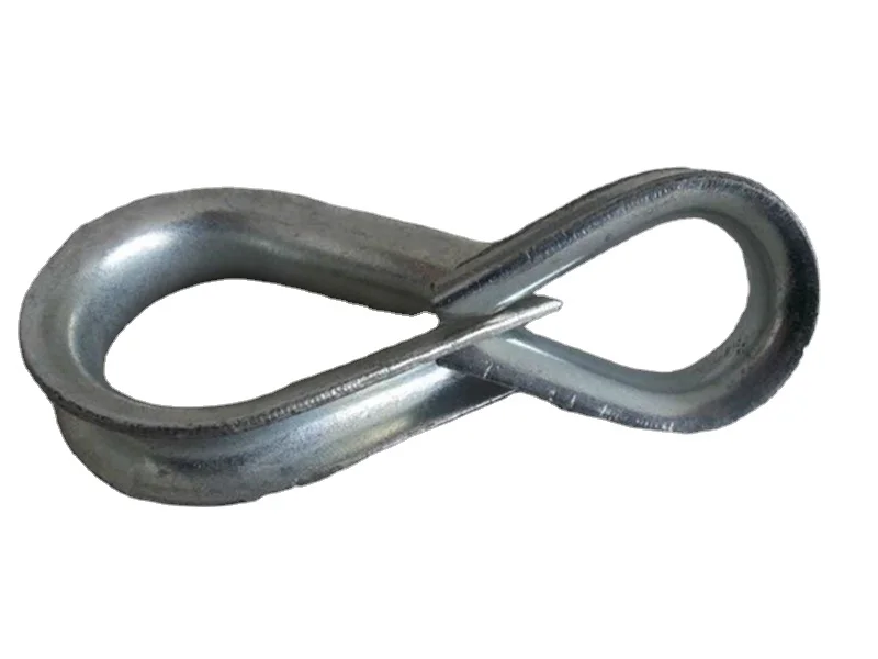 Hot Dip Galvanized Heavy Duty G414 Thimbles wire rope thimble