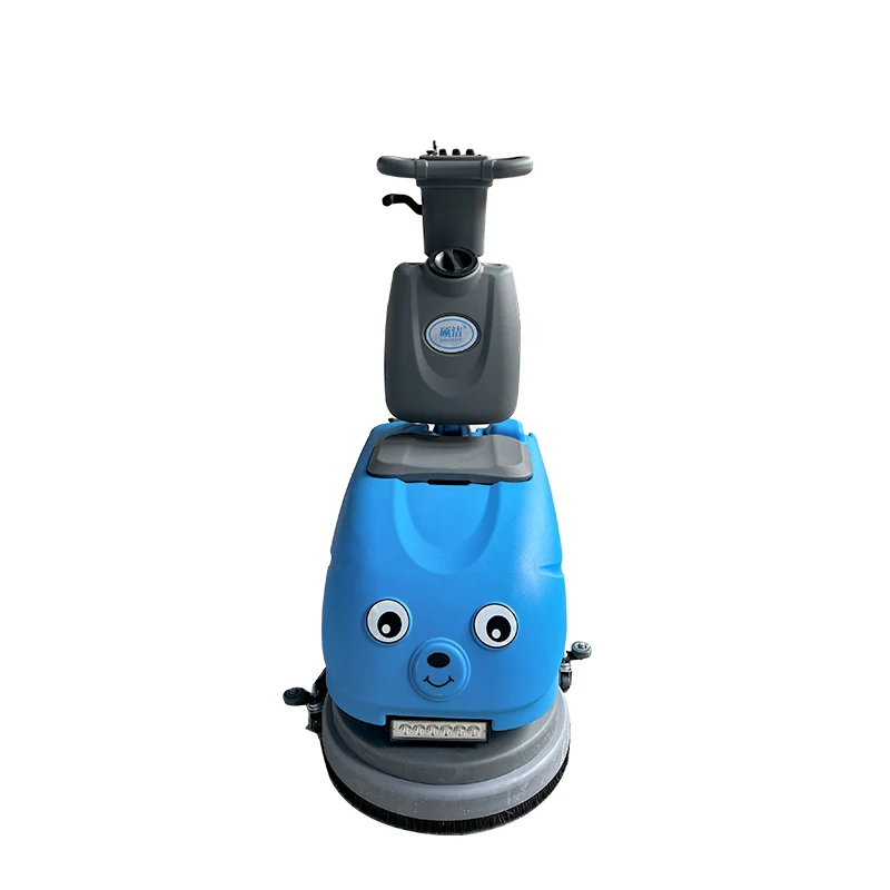SHUOJIE SJ15 Electric Mini Cordless Battery Cleaning Machine Commercial Compact Floor Scrubber