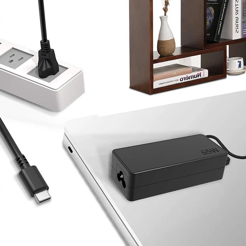 For Lenovo Type-C power adapter 45W 65W notebook power supply PD HP charger USB-C