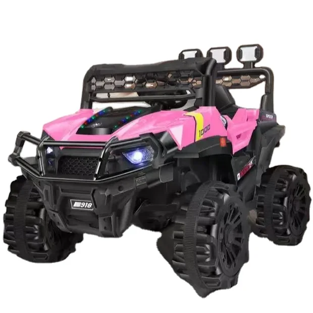 Factory Wholesale Price High Quality Kids Car Electric Four Wheel Off-Road Vehicle pink